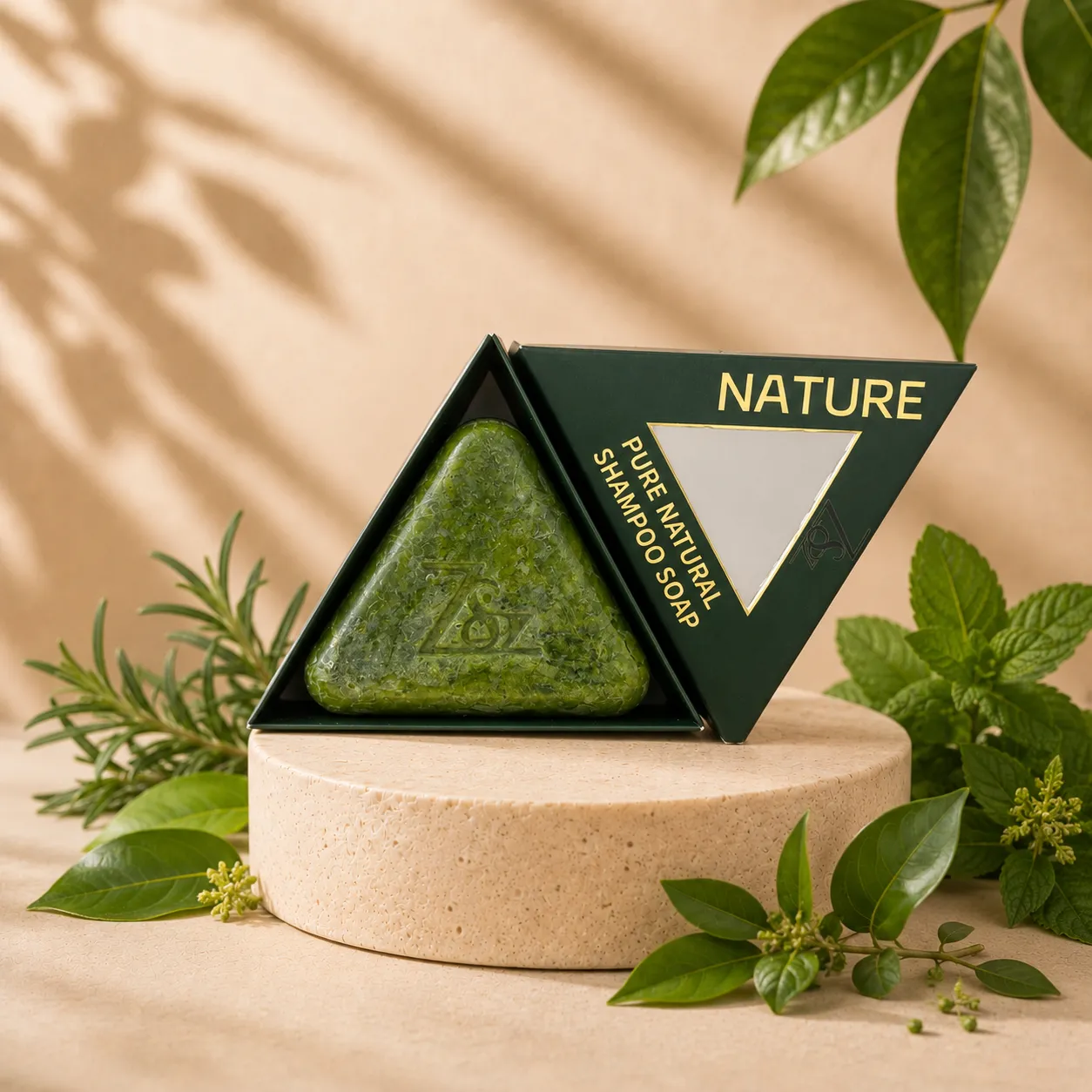 Usman grass shampoo soap private label manufacturing