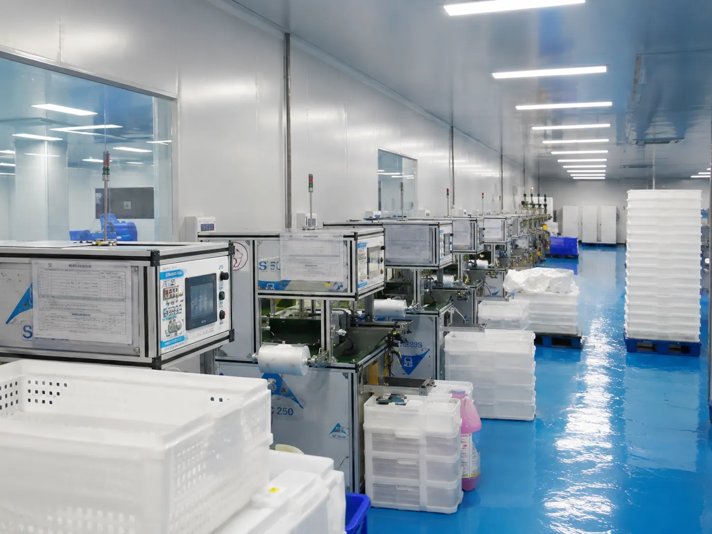 Soap production room