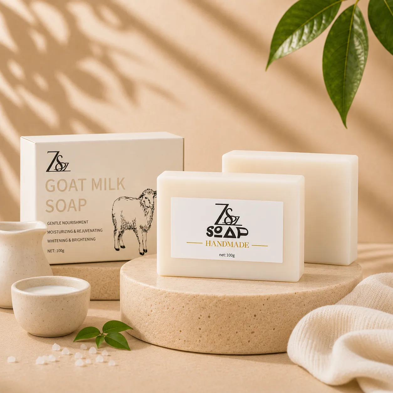 Goat milk soap private label manufacturing