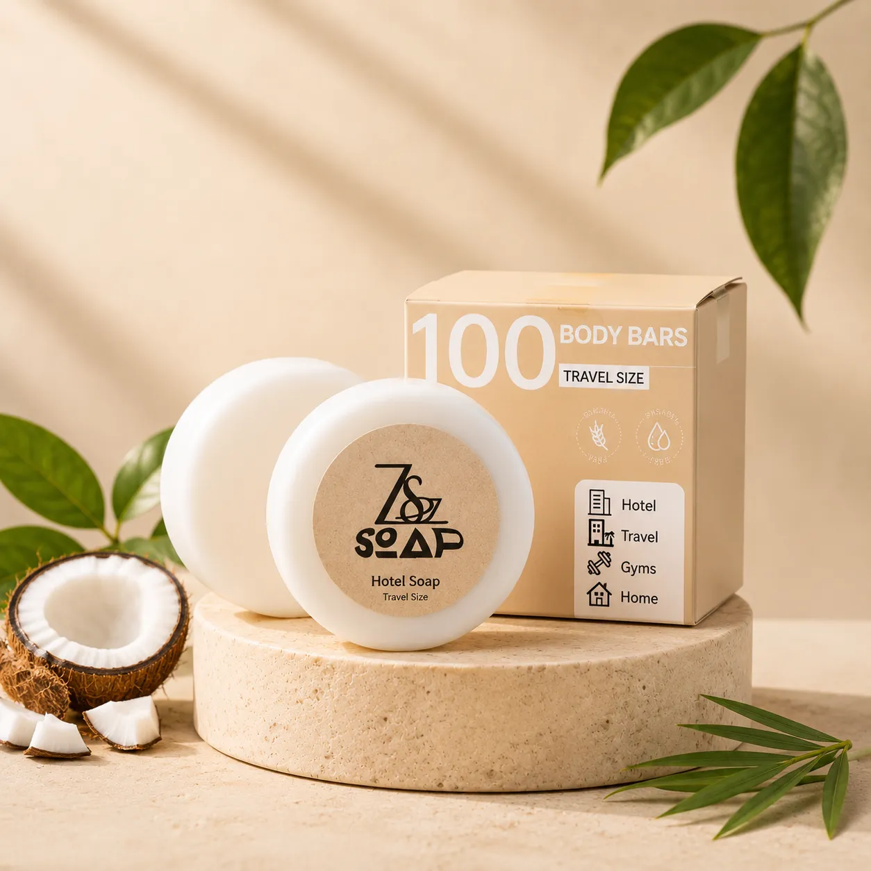 Hotel and travel soap private label manufacturing